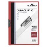 Dokumentmappe Durable Duraclip 30 Rd Gennemsigtig A4 25 Dele #3