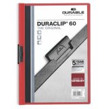 Dokumentmappe Durable Duraclip 60 Rd Gennemsigtig A4 25 Dele #3