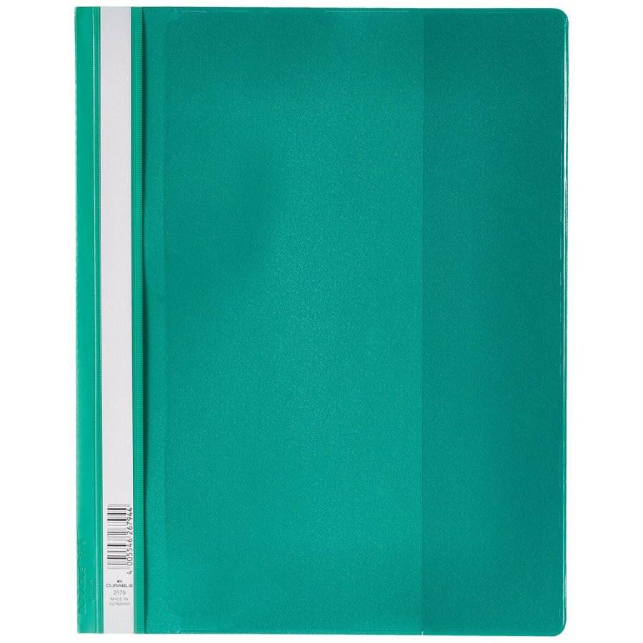 Dossier Durable Fstener Duraplus Gennemsigtig Grn A4 (25 enheder) #3