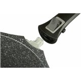 Stegepande GSW 167802 Aluminium  28 cm Sort #3