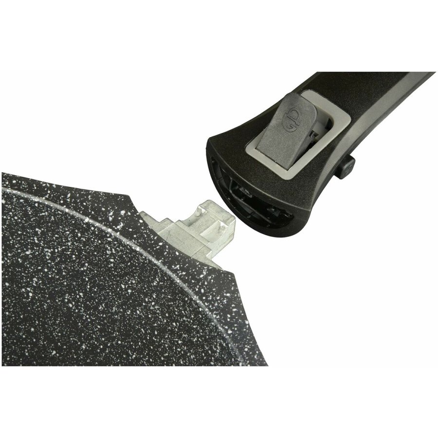 Stegepande GSW 167802 Aluminium  28 cm Sort #3