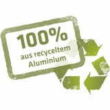 Stegepande GSW Aluminium 100 % Genbrug Natur  20 cm #5