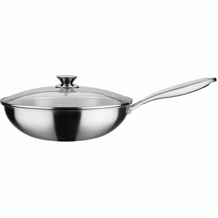 Wok Pande GSW 868402 Rustfrit stl Slvfarvet  32 cm #1