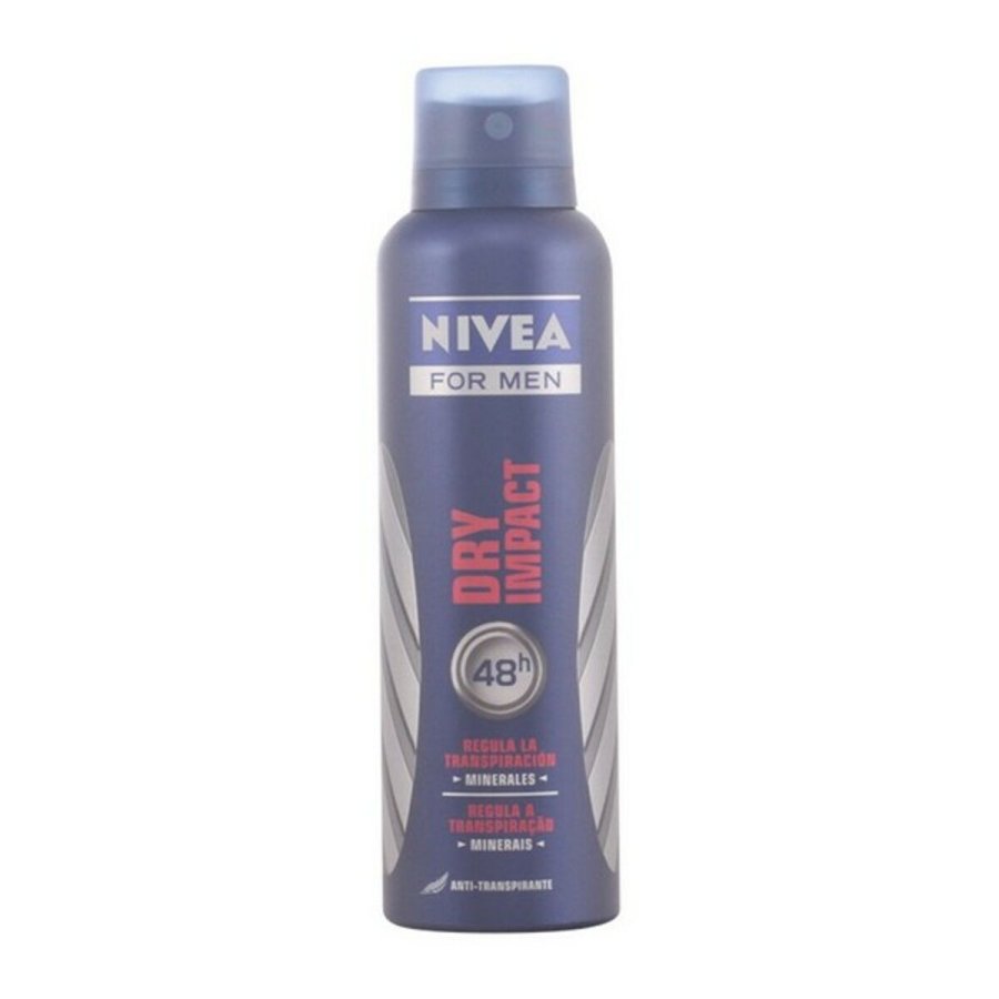 Spray Deodorant Men Dry Impacto Nivea #5