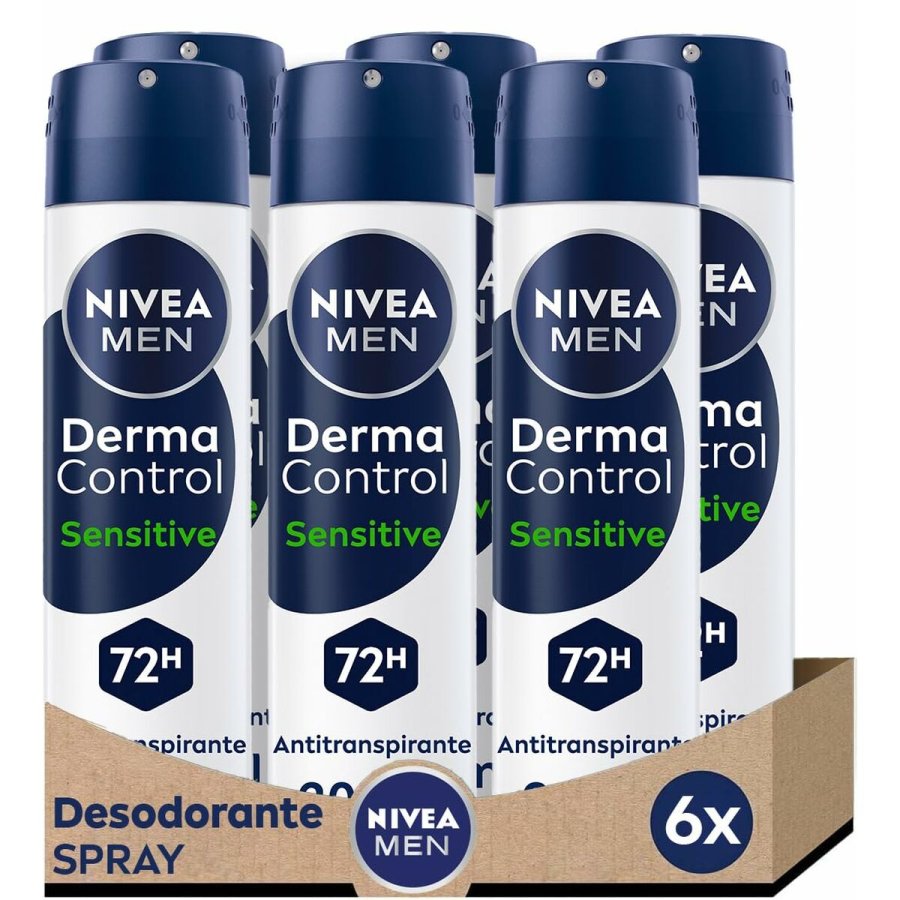 Spray Deodorant Nivea DERMA CONTROL SENSITIVE 200 ml #2