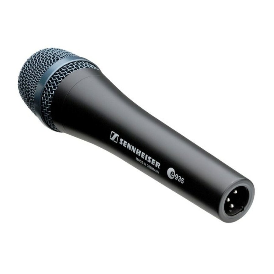 Mikrofon Sennheiser E935 Sort Slvfarvet #4