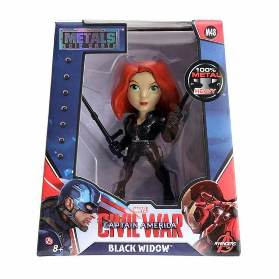 Action Figurer Capitn Amrica Civil War : Black Widow 10 cm #4
