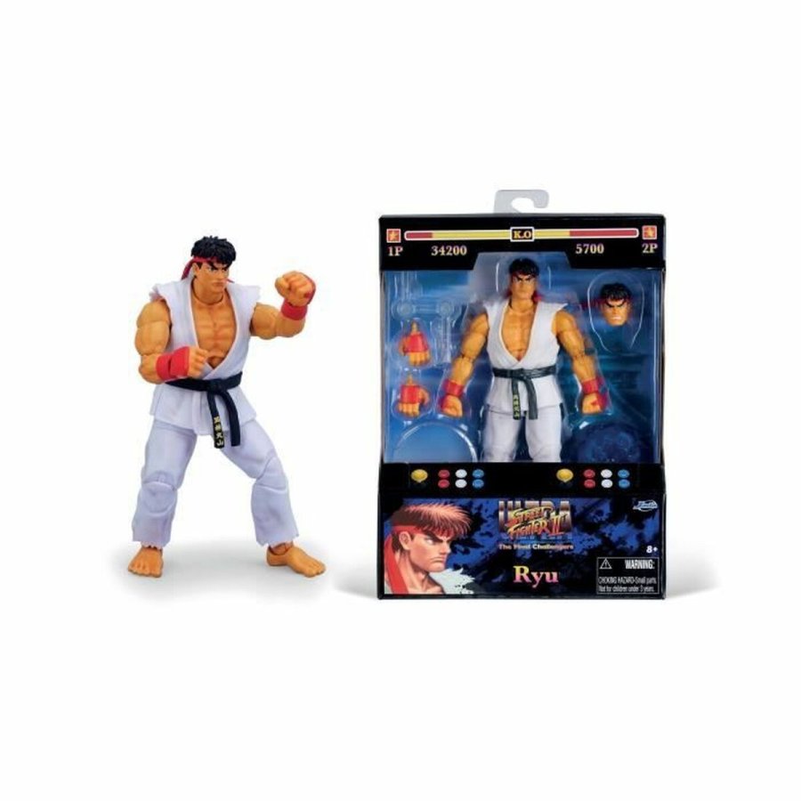 Samlet figur Jada Street Fighters - RYU 15 cm #1