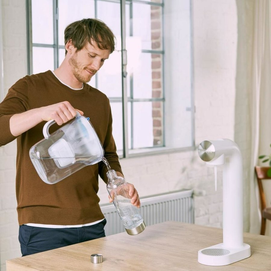 Filterflaske SodaOne Brita 1043722 Gennemsigtig Slvfarvet 1 L #5