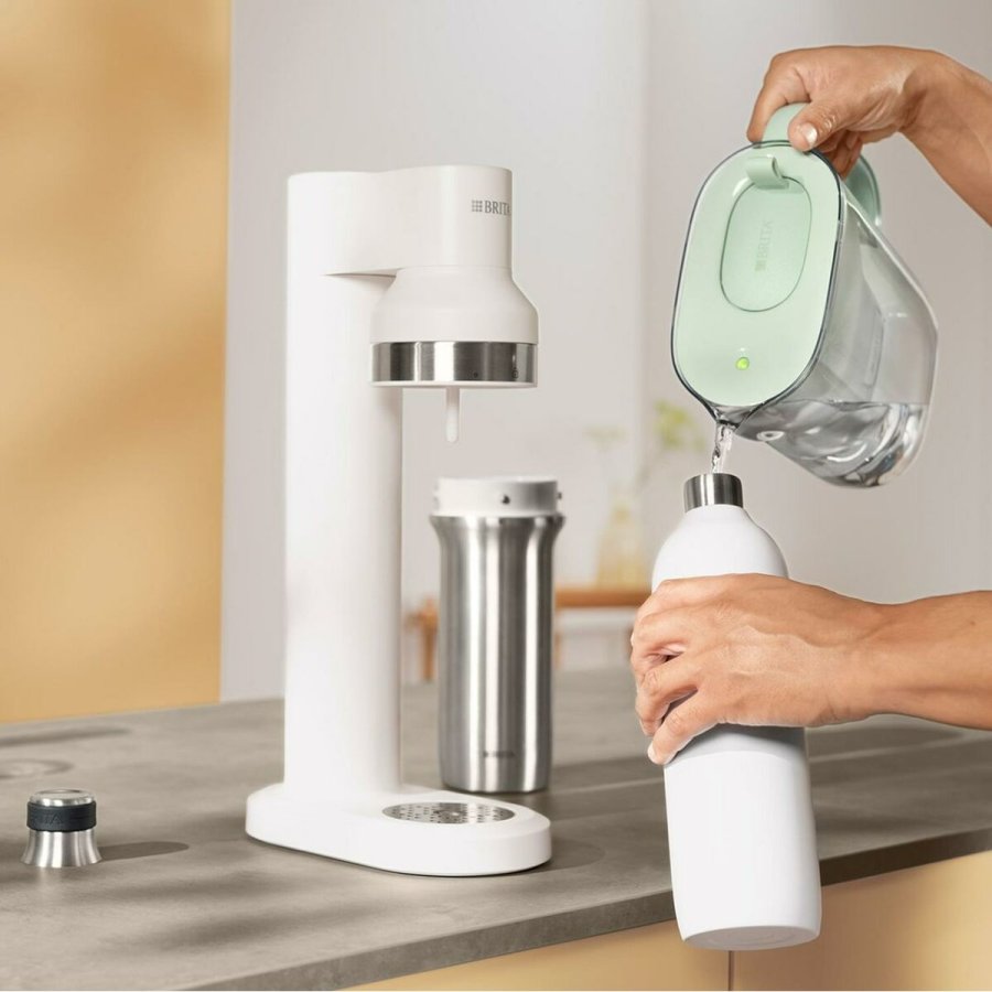 Termokande Brita 1046735 Hvid Slvfarvet Rustfrit stl #3