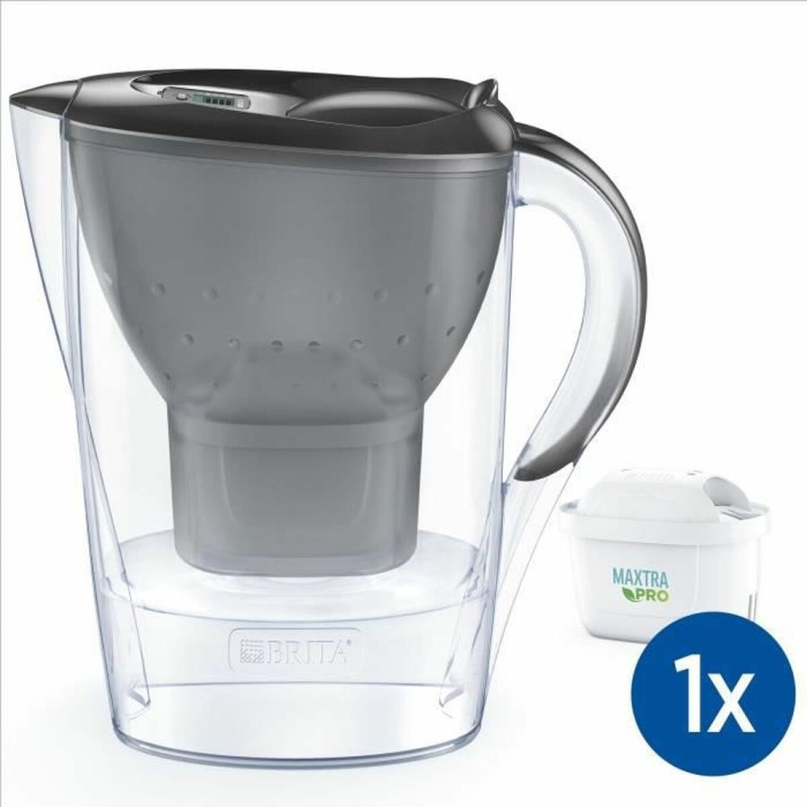 Kande Med Filter Brita Carafe Marella Grafit Plastik 2,4 L #1