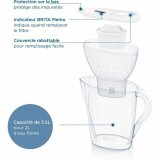 Kande Med Filter Brita Marella XL Hvid 3,5 L #4