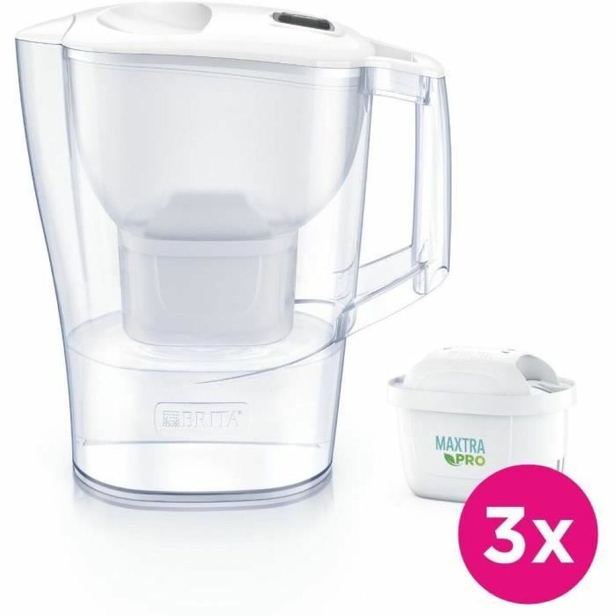 Kande Med Filter Brita Aluna Hvid 2,4 L #1