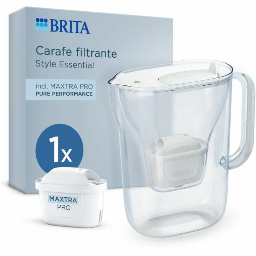 Kande Med Filter Brita Style Essential Hvid Gennemsigtig 2,4 L #1