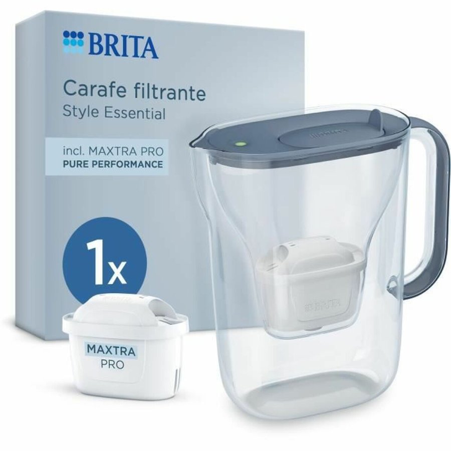 Kande Med Filter Brita Style Essential Gr� Gennemsigtig 2,4 L #1