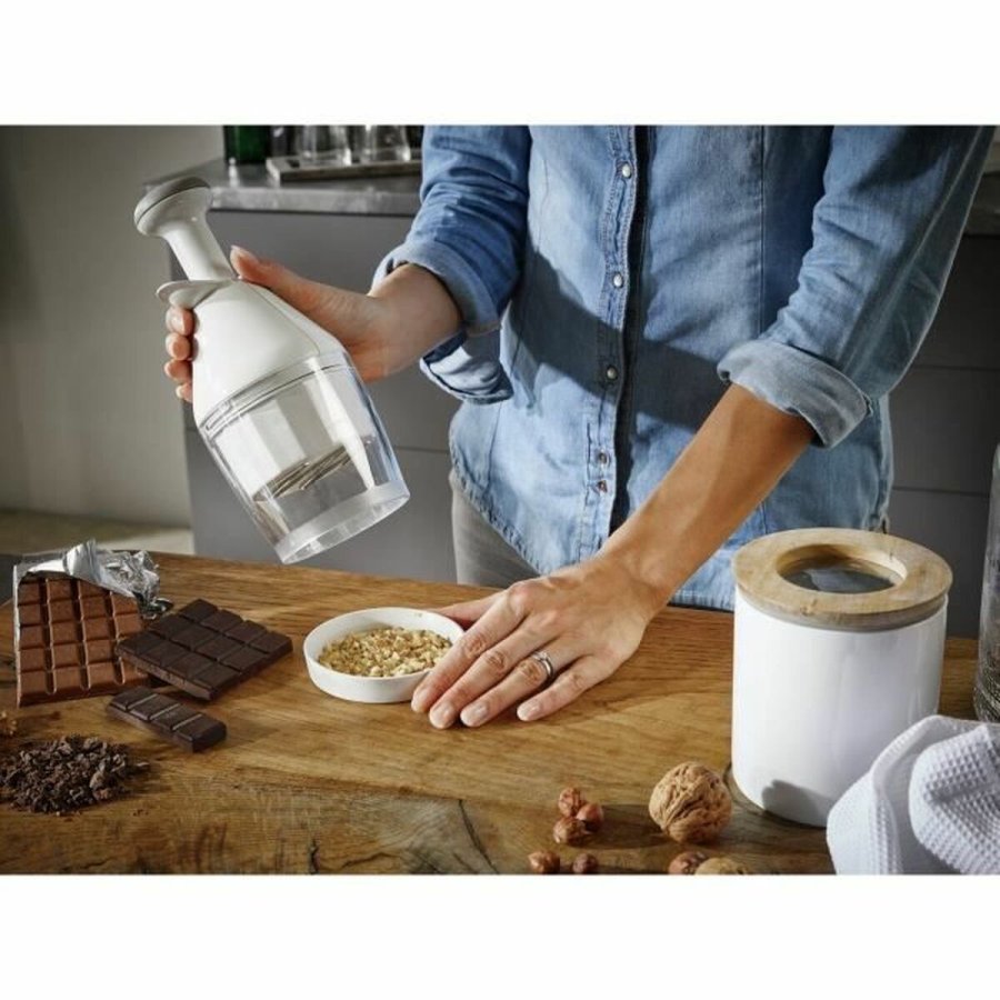 Kdhakker Leifheit Chopper Confort & Cle Hvid Rustfrit stl Plastik #4