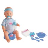 Babydukke med tilbehr Simba New Born Baby 43 cm #3