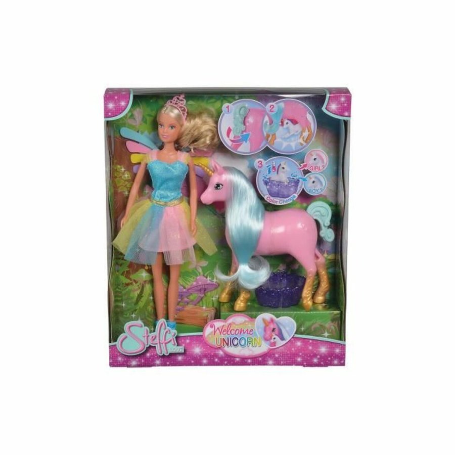Baby Dukke Simba Steffi Love Welcome Unicorn #3