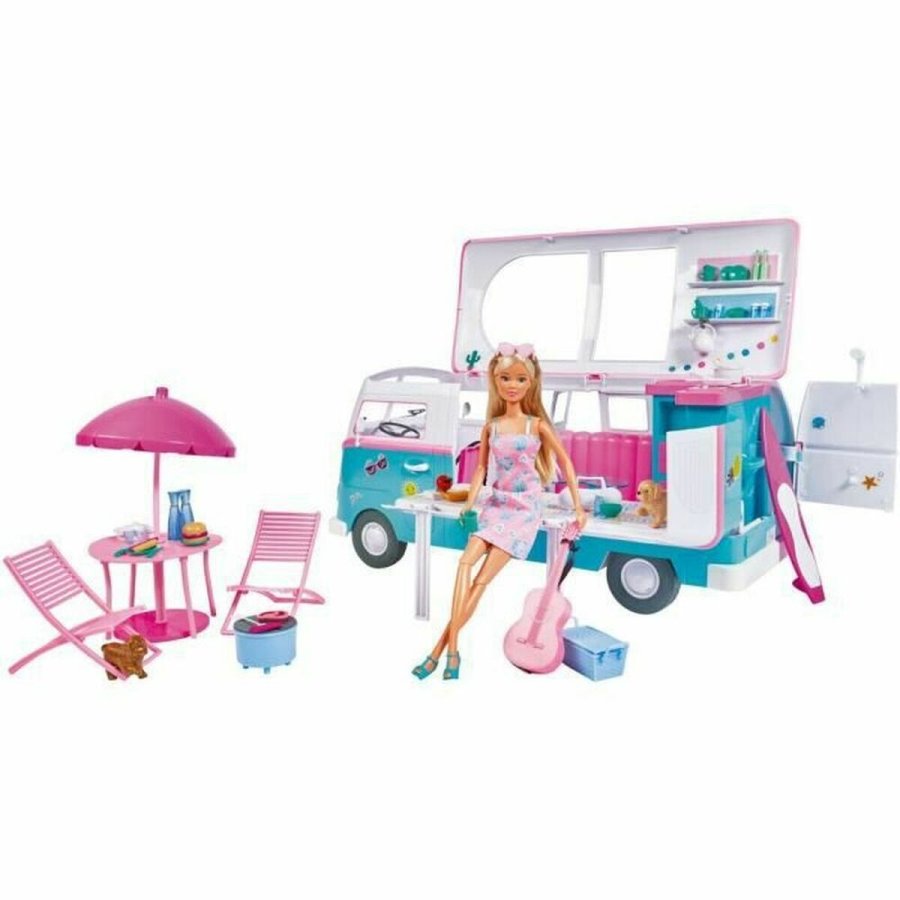 Playset Simba Steffi Love 29 cm Dukke Campingvogn #1