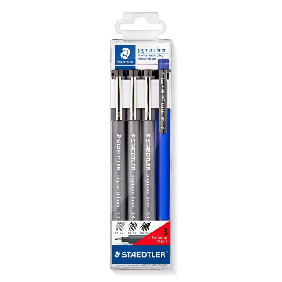 Skoletaske Staedtler 308 S1WP3 Sort #1