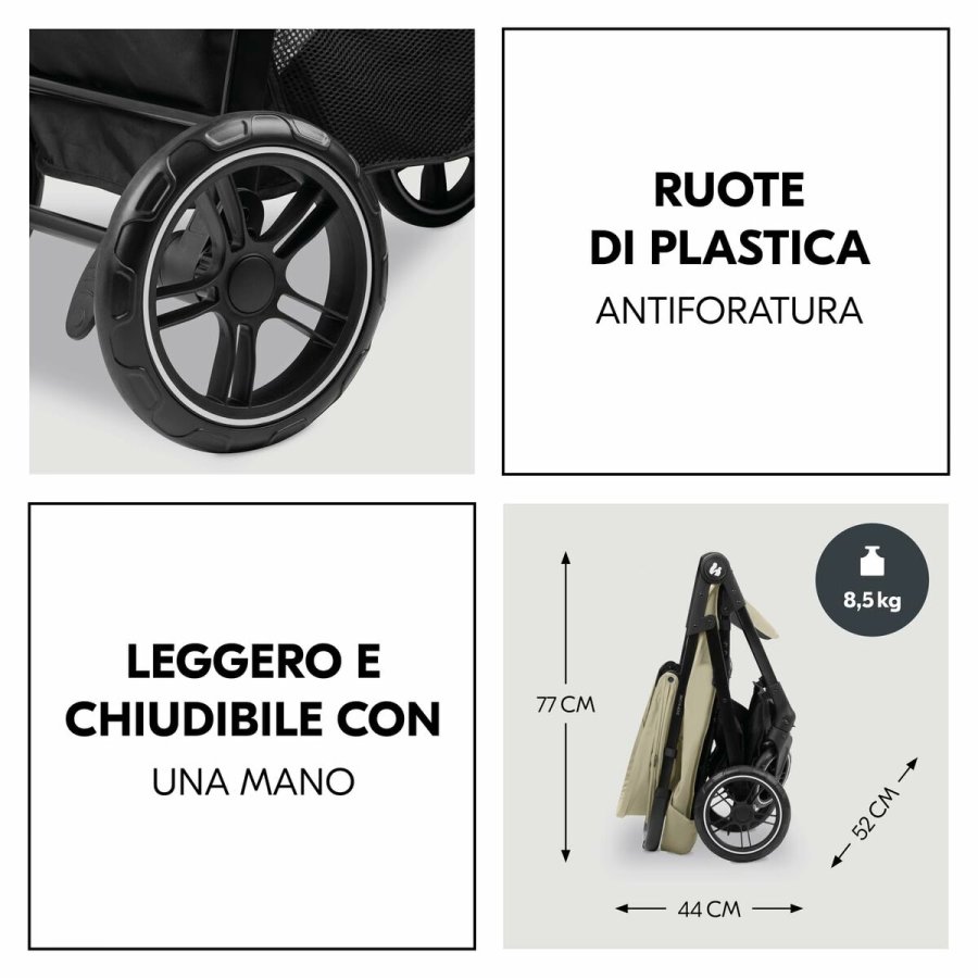 Klapvogn til baby Hauck #6