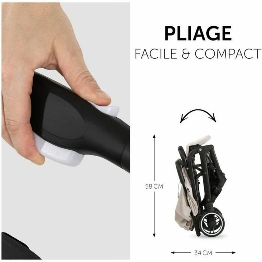 Klapvogn til baby Hauck Beige #5