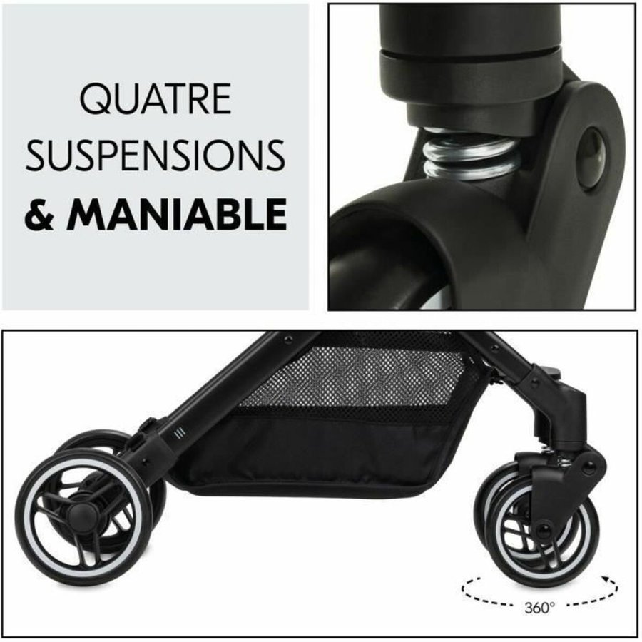 Klapvogn til baby Hauck Sort #2