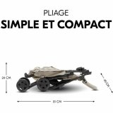 Klapvogn til baby Hauck Beige #3