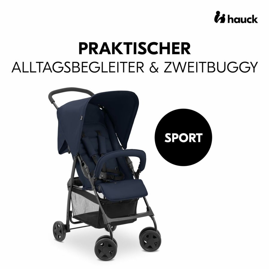 Klapvogn til baby Hauck M�rkebl� #3