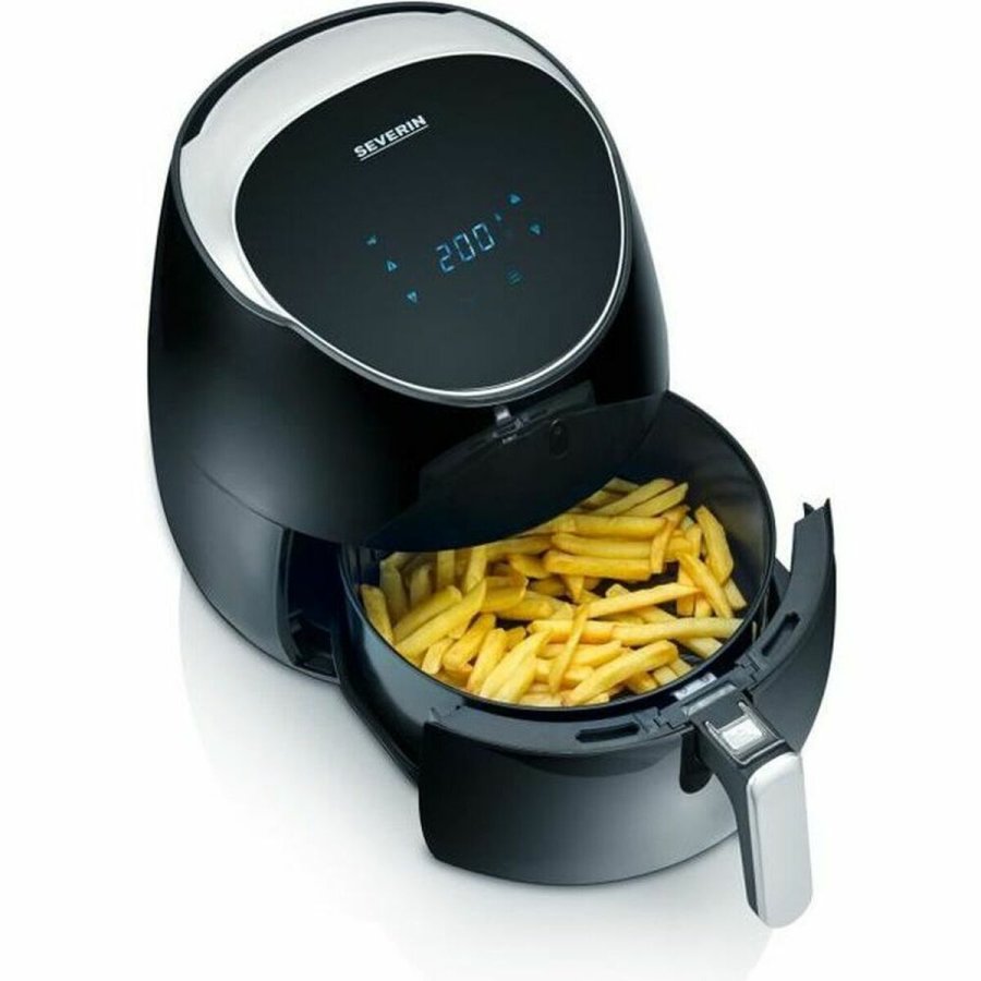 Varmluftsfrituregryde Severin FR 2445 Sort 2000 W 5 L #1