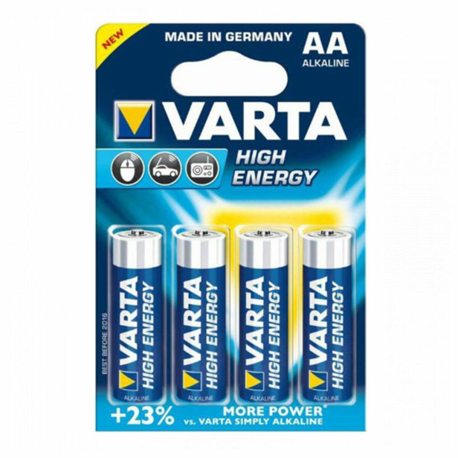 Alkaline Batteri Varta AA LR06 1,5 V 2930 mAh 1,5 V (20 enheder) #3
