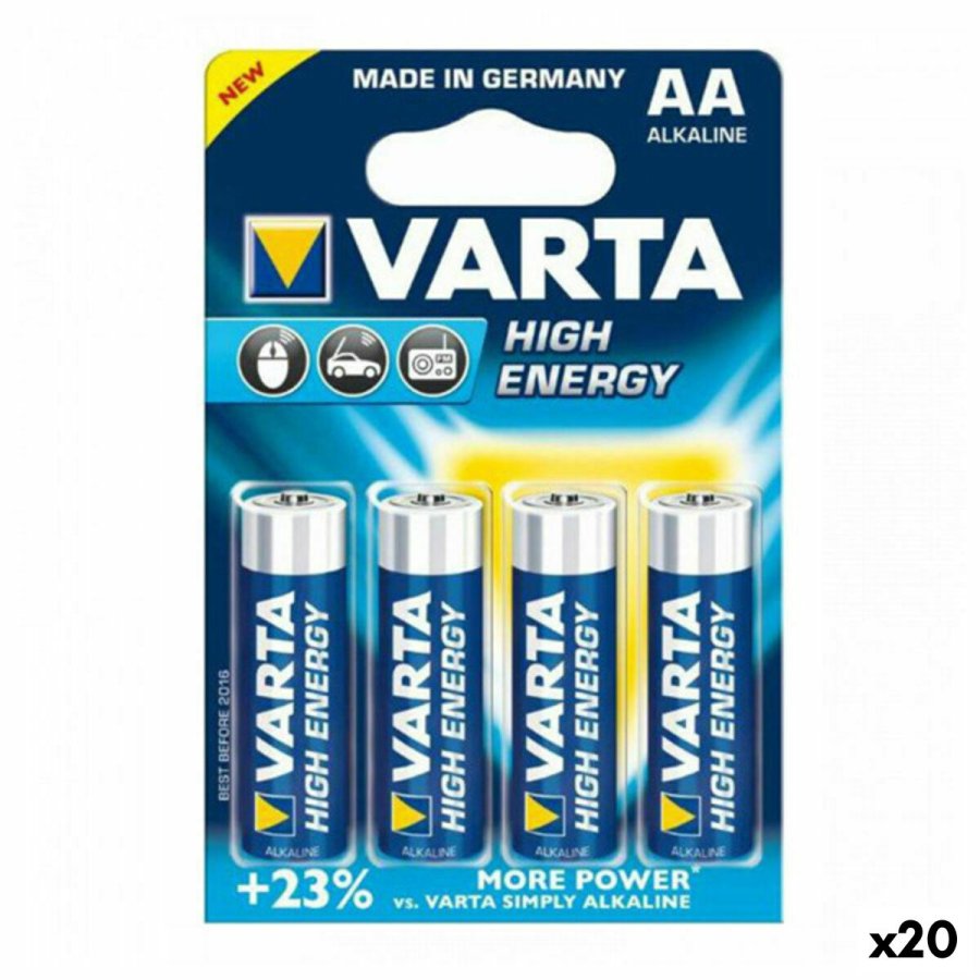 Alkaline Batteri Varta AA LR06 1,5 V 2930 mAh 1,5 V (20 enheder) #1