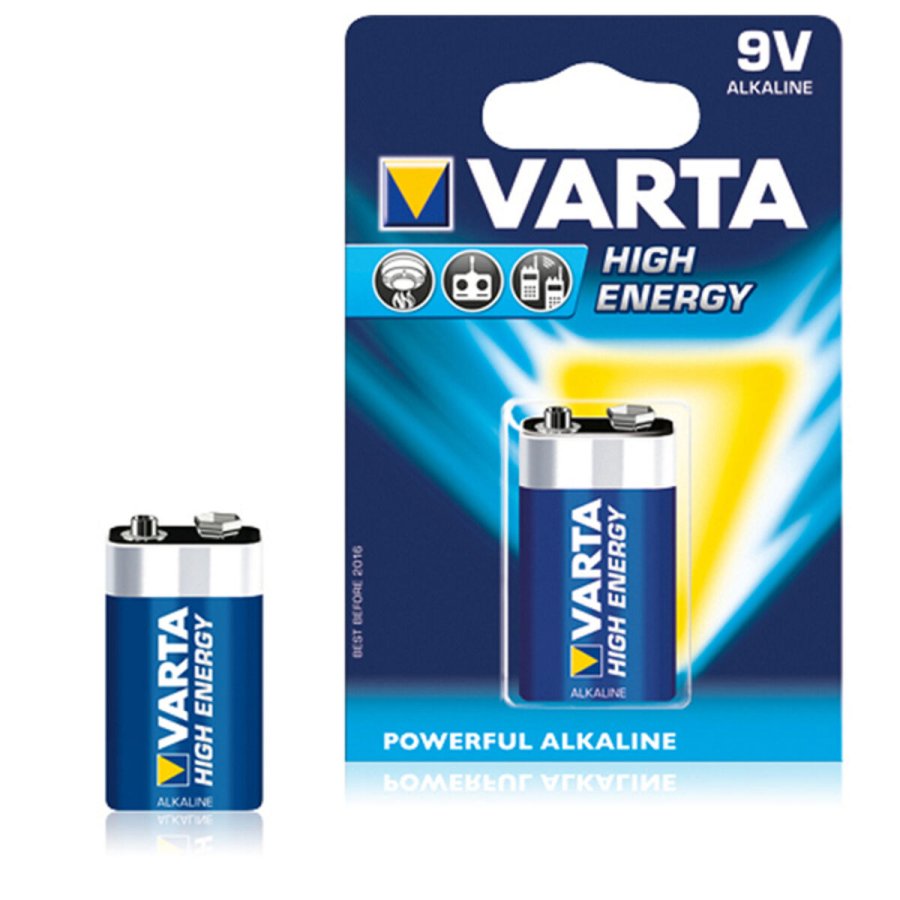 Batteri Varta 6LR61 9V 9 V 580 mAh 1,5 V (10 enheder) #3