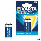 Batteri Varta 6LR61 9V 9 V 580 mAh 1,5 V (10 enheder) #1