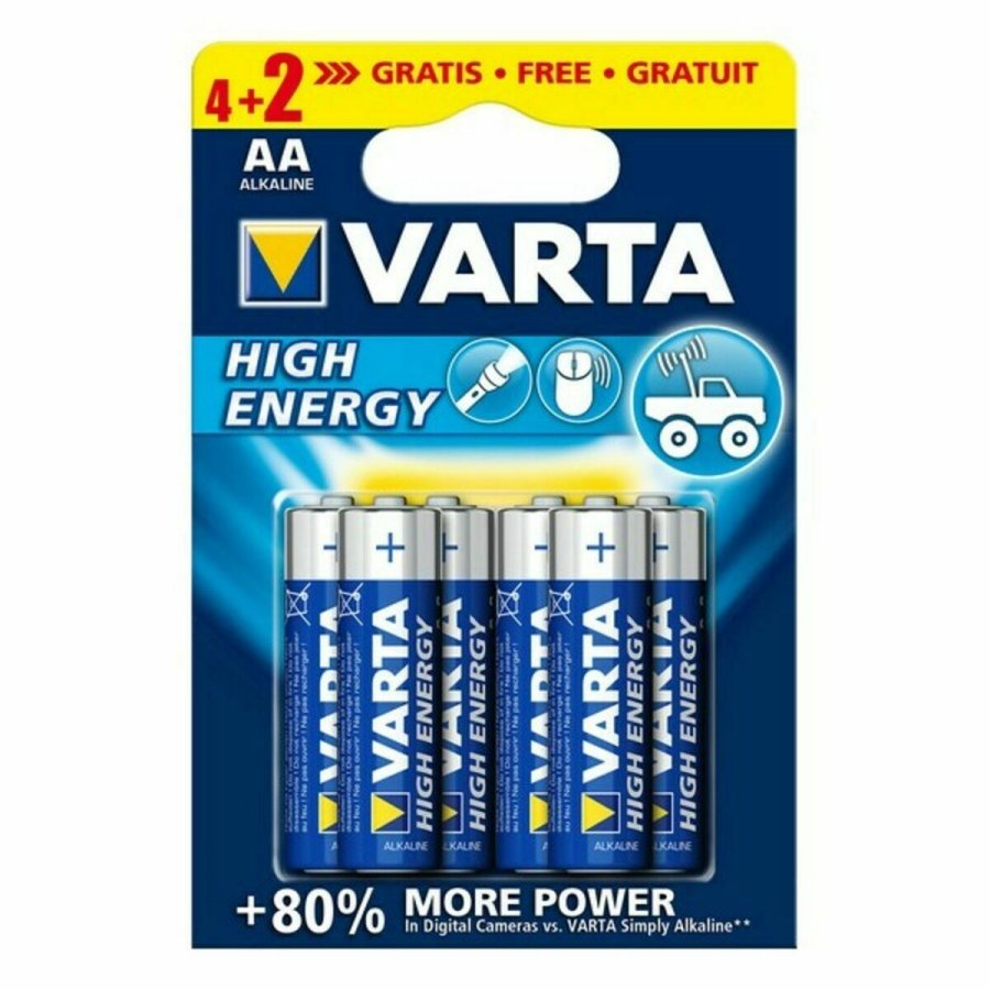 Alkalinebatterier Varta 4906121436 AA 1.55 V #1
