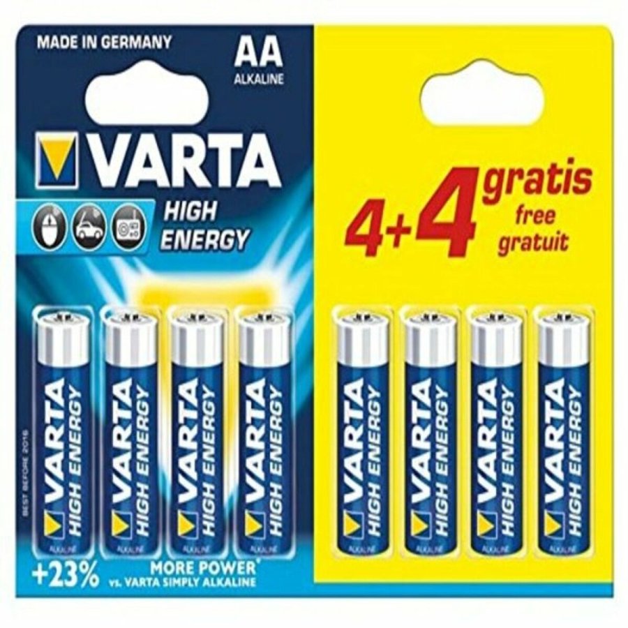 Alkalinebatterier Varta LR06 #1