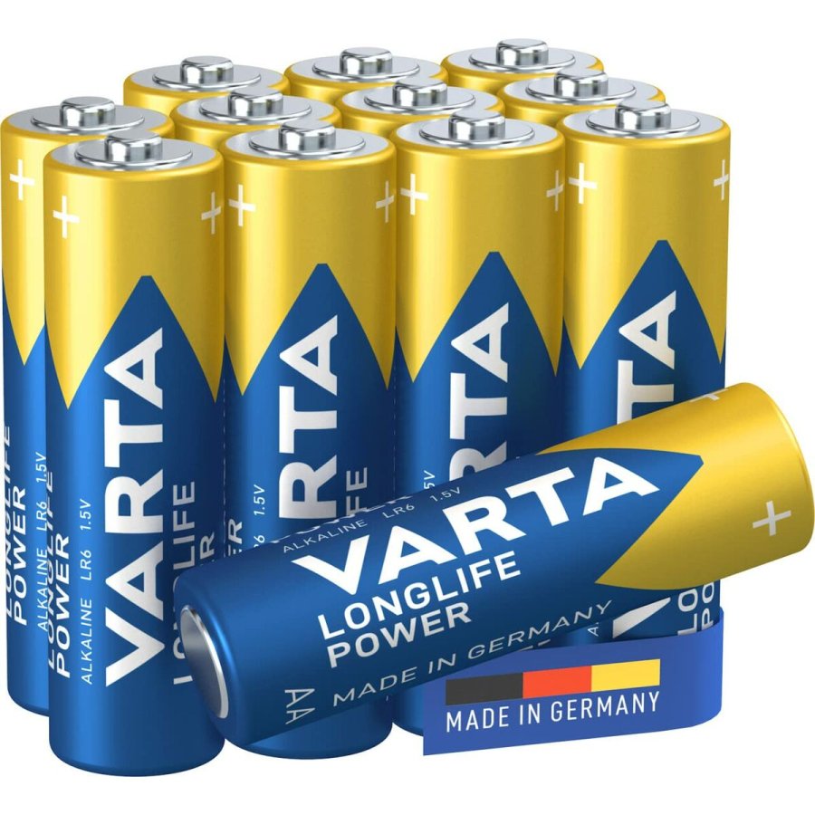 Alkalinebatterier Varta Longlife Power AA 1,5 V (12 enheder) #3