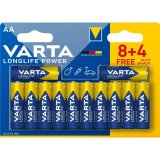 Alkalinebatterier Varta Longlife Power AA 1,5 V (12 enheder) #1