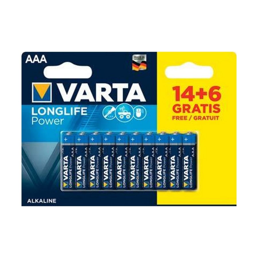 Batterier Varta Longlife Power (20 Dele) #1