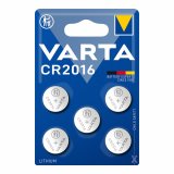 Lithium knapcellebatterier Varta 6016101415 CR2016 3 V (5 enheder) #1