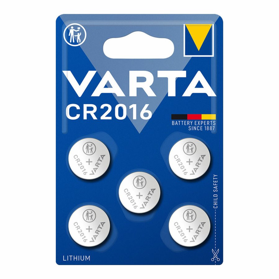 Lithium knapcellebatterier Varta 6016101415 CR2016 3 V (5 enheder) #1