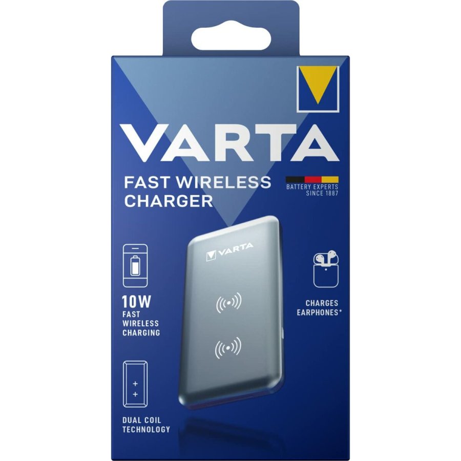 Trdls powerbank Varta Fast Wireless Slv #5