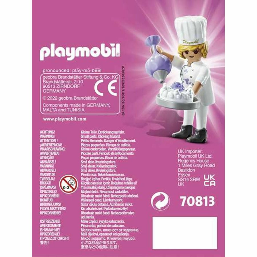 Samlet figur Playmobil Playmo-Friends 70813 Pastry Chef (5 pcs) #4