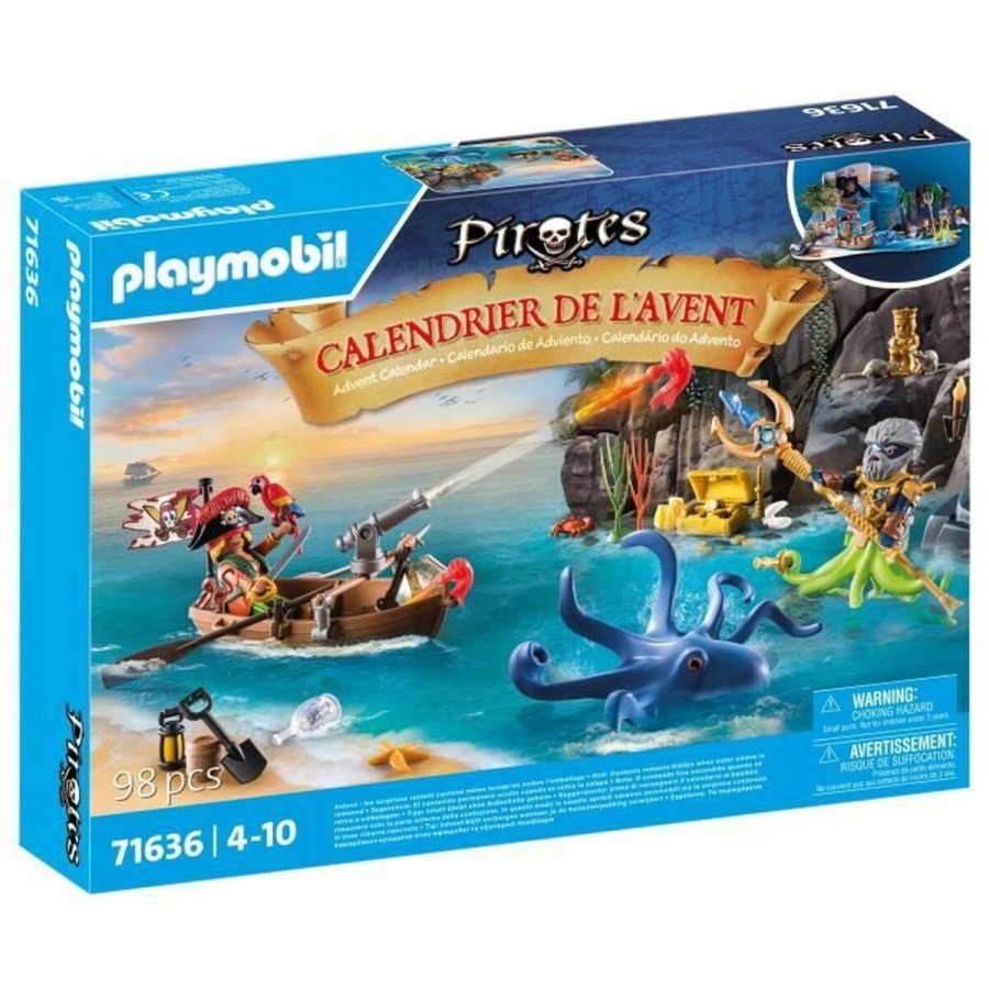 Adventskalender Playmobil 71636 Pirate Advent Calendar Plastik #1