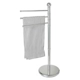 Fritstende hndkldestativ Wenko Exclusive 90 x 48.5 x 28.5 cm Slvfarvet #5