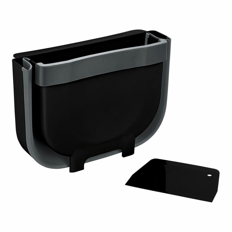 Skabsdr affaldsspand Wenko Fago 55028100 5 L Sort Foldbar #1