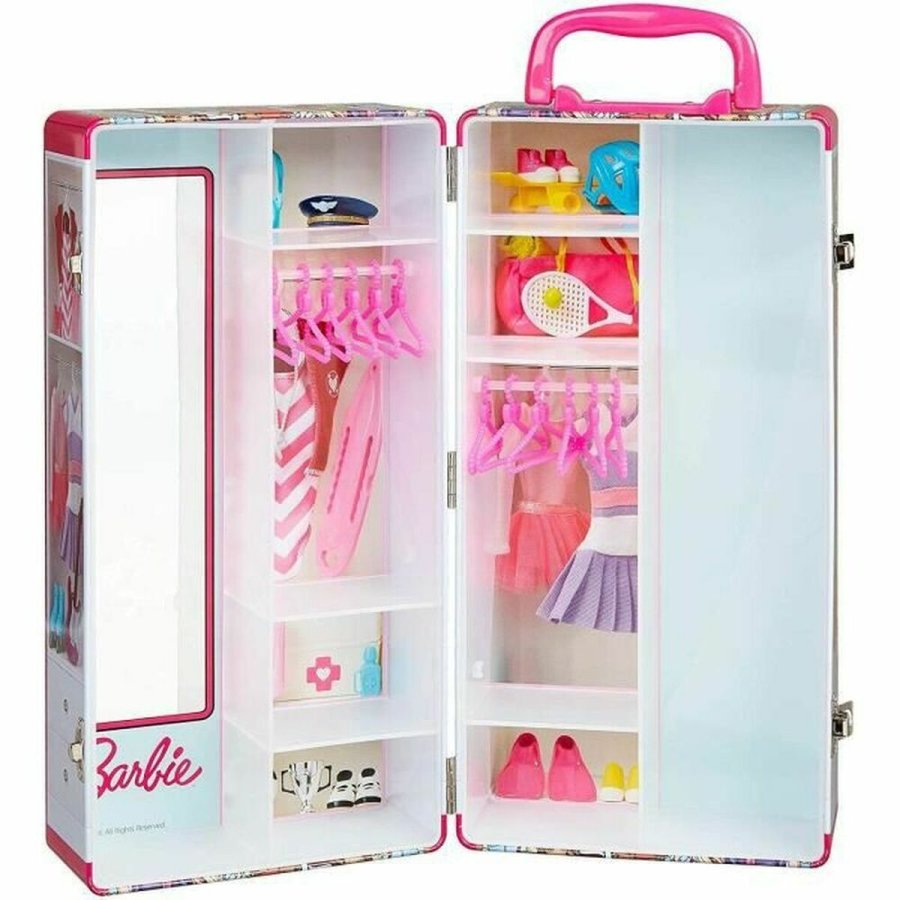 Garderobeskab Barbie Cabinet Briefcase #1