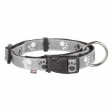 Hundehalsbnd Trixie Silver Reflect Sort Gr S/M 30-45 cm #2
