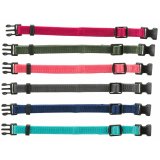 Hundehalsbnd Trixie Grn Grafit Fuchsia Koral Indigo Azul Ocano S/M 17-25 cm (6 enheder) #1