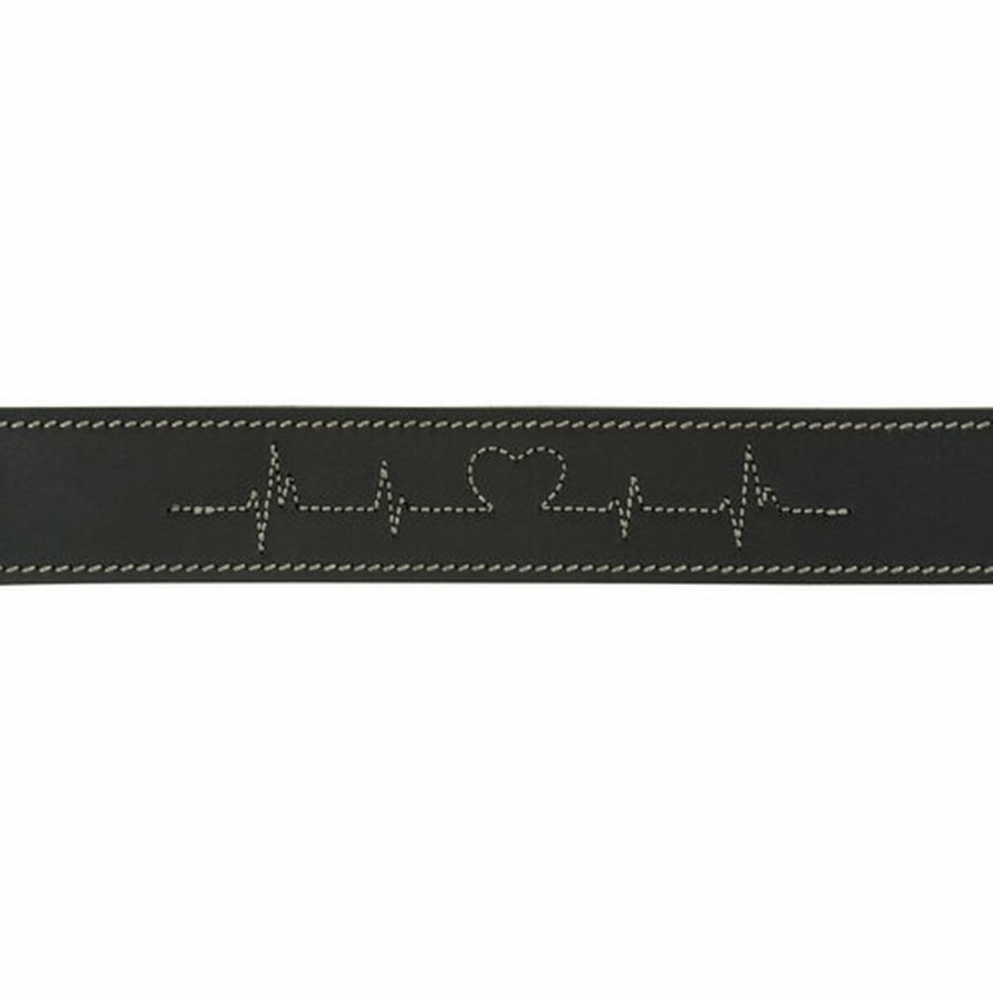 Hundehalsbnd Trixie Heartbeat Sort S/M 34-40 cm #6